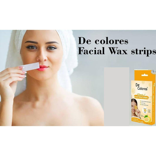 Vitamin C Face Wax Strips