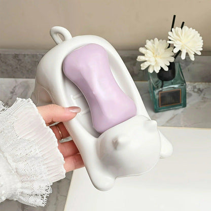 Cat Shaped Soap Box Pack of 1