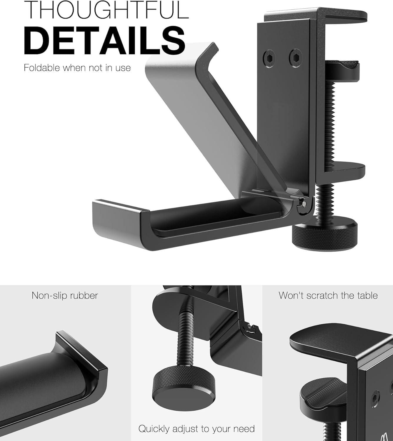 360� Rotational Headphone Stand